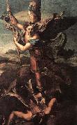 RAFFAELLO Sanzio St Michael and the Satan Germany oil painting artist